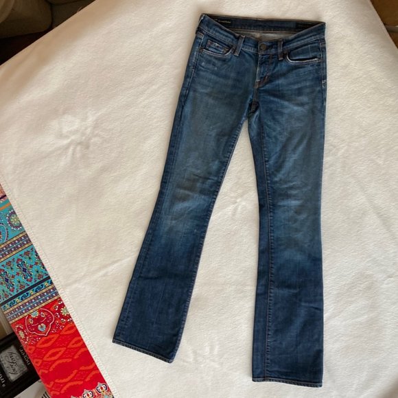 Citizens of Humanity Kelly #001 Stretch Low Waist Bootcut Jeans - Picture 4 of 16